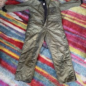 Survival suit. Refrigiwear brand. Well used but lasts more than a lifetime.DEAL!
